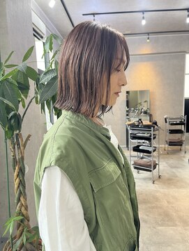 サクラ 岐阜(SAKURA) 岐阜市美容院 岐阜駅美容院 ボブ ショートボブ 切りっぱなし