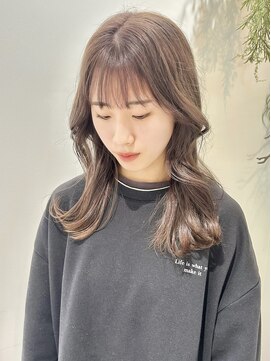 ゼストララ(ZEST Lara) 色落ちが綺麗!ほんのりラベンダーベージュ【吉祥寺】misaki