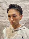 ツーブロック/ショート/ビジネス/メンズ/刈り上げ/アップバング
