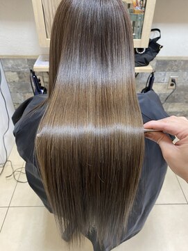 リアン(Lien) 髪質改善カラー/艶々ベージュ