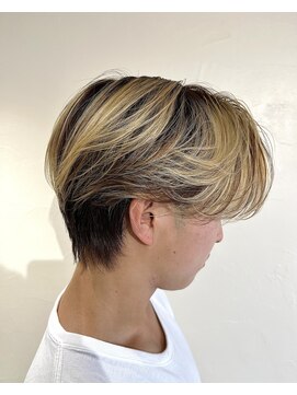 ニコ トウキョウ ヨコハマ(nico) メンズカット/センターパート/メンズウルフ/ニュアンスパーマ