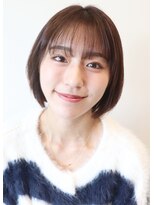 アイ(I.)&nbsp;【 Ｉ. 】30代からの襟足すっきり前下がりショートボブ　川口