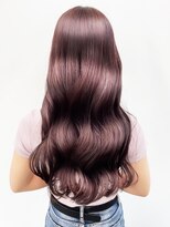 ヘアーエポック(hair epoque) イメチェン小顔前髪外レイヤー大人可愛いチェリーブラウン