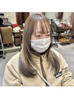 アデプト 金町店(adept)&nbsp;【adept金町店　石崎Style】ざくざくレイヤー×デザインカラー