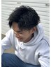 《今だけのオープン価格♪》メンズカット＋波巻きスパイラルパーマ ￥14000