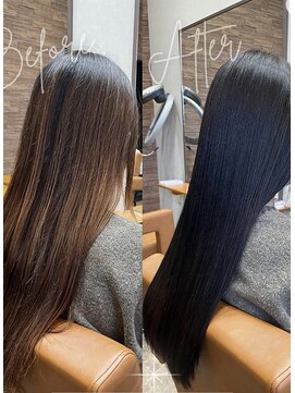 ルスリー 四日市店(Lsurii) 髪質改善カラー