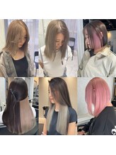 継続可能なブリーチリタッチ技術で♪ハイトーンカラー/インナーカラー/フルブリーチ/白髪ぼかし