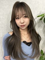 ロウル 渋谷(LOWRL)&nbsp;オリーブレイヤーカット/シールエクステ