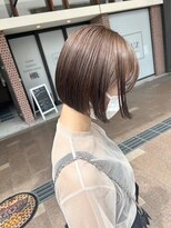 クロエバイラヴィズム 郡山さくら通り店(CLOE by LUVISM) 切りっぱなしボブ