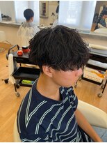 ビカム 名駅(become)&nbsp;シャドウパーマメンズマッシュ