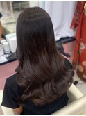 【ヘアカラー】韓国ヘア/ダークブラウン/大阪梅田駅