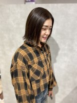 ユニバーストーキョー 池袋西口店(universe tokyo)&nbsp;切りっぱなしボブ（髪質改善/ケアカラー/池袋西口）