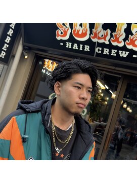 ソリズ ヘア クルー 池袋(SOLIZ HAIR CREW) ローフェードツイストスパイラル