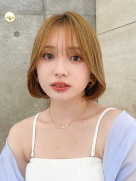 ロンドホットリップ 立川(Lond hot lip) 【Nanatsu】似合わせカットメルティカラーボブ/立川