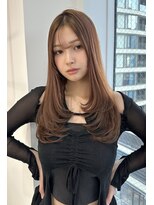 レミエ ダイカンヤマ(lemiie)&nbsp;毛先に重みを残したワンカールレイヤー