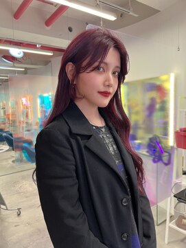 ボックスミコ(Box mico.) 前髪/アンブレラカラー/こなれミディ/イメチェン/ウェーブパーマ