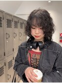 ハードパーマ/くるくるパーマ/レイヤーボブ
