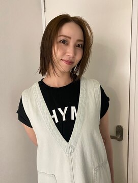 エンリッチヘア(enrich hair) ボブ・アッシュベージュ