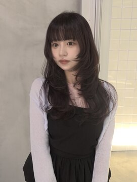 ローエ バイ デコ(Rohe by DECO) 【MAO】レイヤーカット/ロングヘア/透明感カラー