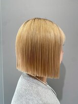 マインドヘアー(MiND HAiR) つるんとストレートミニボブ_ケアブリーチ_13