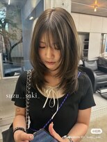 キーチェ 梅田中崎町(keych)&nbsp;レイヤーカット/ミディアムレイヤー/髪質改善/顔まわりカット