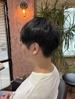 ロッソバイアルター 鎌取(ROSSO by aL-ter)&nbsp;ブルーブラック/フェザーパーマ/サーフカール[鎌取/増田]