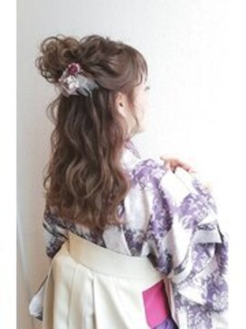 シャルメ 東京駅前(CHARMER) 袴にぴったり！ハーフお団子ヘア