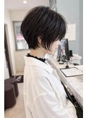 首元すっきり 大人の丸みマッシュショート3