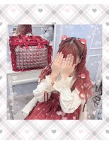 新宿コットン(cotton hair)&nbsp;編みたらしハーフツイン