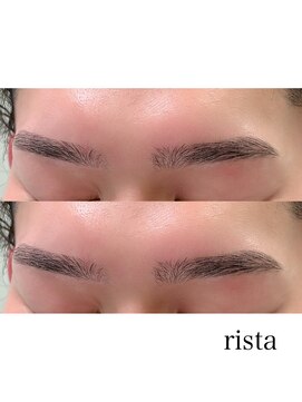 リスタ アンド リアン バイ リスタ(rista & RIAN by rista) メンズ眉