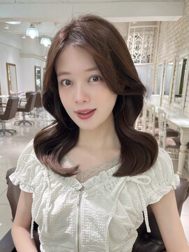 フォルテ 表参道店(FORTE) 【フォルテ千鶴】イメチェン/ひし形カット/ピンクベージュ