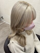 グランディールヘアデザイン(grandir hairdesign)&nbsp;プルエクステ/ハイトーン/千葉
