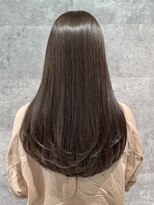 バランス 新宿(balance)&nbsp;☆大人可愛い☆小顔ロング×ブラウングレージュ×艶カラー