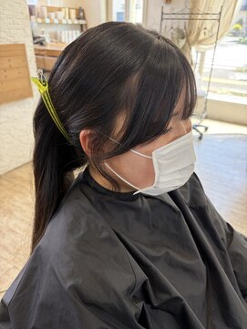 ヘアーチェリーコーク ランプ(HAIR CHERRY COKE Lamp) ◯自然な仕上がり前髪矯正&天使バング