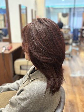 ナトゥーラ 大通店(Natura) 【20代30代40代】レイヤーカット＋ブラウン【札幌/大通】