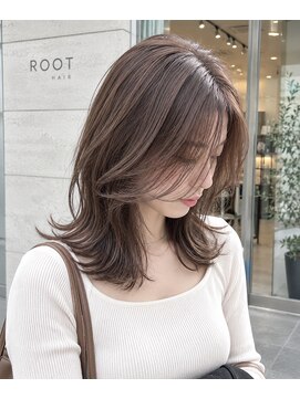 ルートヘア 辻堂店 ふわり、惹かれる☆顔まわりくびれレイヤー