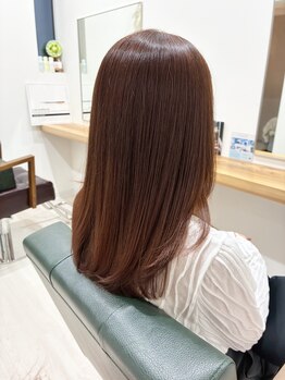 アンド(-&-)の写真/髪のお悩み、骨格、ライフスタイルに合わせたスタイルを!信頼できるマンツーマン施術でどんな悩みも改善☆