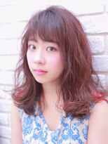 ロレ(lole')&nbsp;ピンクブラウン×ゆるふわセミロング