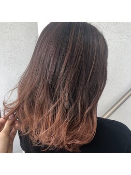 ステイシー(STACY) STACY ピンクxグラデーションxナチュラル