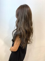 ソワン ドゥ ブレス フラン 東花園店(soin de brace Fran)&nbsp;ハイライト・グレージュ・ロングヘアー