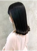 インナーカラー_クールショートピンクベージュ_ba308343