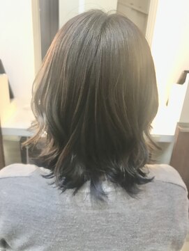 クレス 武蔵浦和店 【寺岡　志穂】流行のウルフでインナー見せでさりげなおしゃれ♪