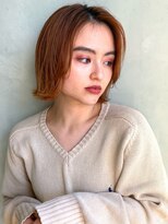 ジーナ 銀座中央通り(Zina)&nbsp;《stylist 海老原渚 》 casual×外ハネショート