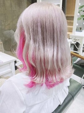 デイズ(days) インナーカラーピンク・デザインカラー