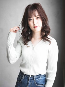 ペスカ 博多駅前店(pesca) pesca博多駅前店/小顔/オリーブカラー/セミウェットウェーブ