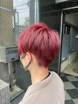 ヘアアンドメイク オプシス(Hair&Make OPSIS) ダブルカラーで、鮮やか”チェリーレッド”♪
