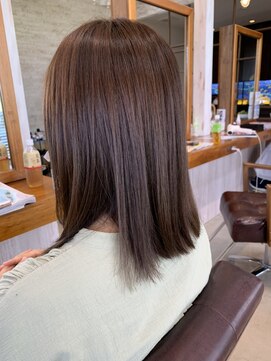 ラ メール ヘア デザイン(La mer HAIR DESIGN) ピンクブラウンカラー