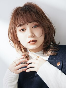 コムマティス 恵比寿ガーデンプレイス(Comme Matisse) くびれヘア/インナーカラー/マッシュ/[恵比寿/恵比寿駅]