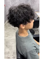 メンズサロン ゴールド 名古屋(GOALD)&nbsp;マッシュ ツイストスパイラル 波打ち スパイラル ショート