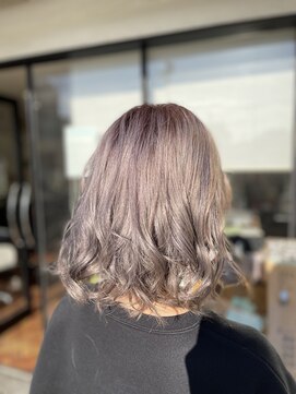 ヘアーサロン アオ(Hair Salon Ao) アッシュラベンダー